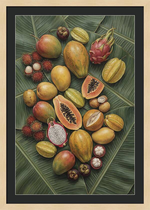 Exotic Tropical Fruit Medley