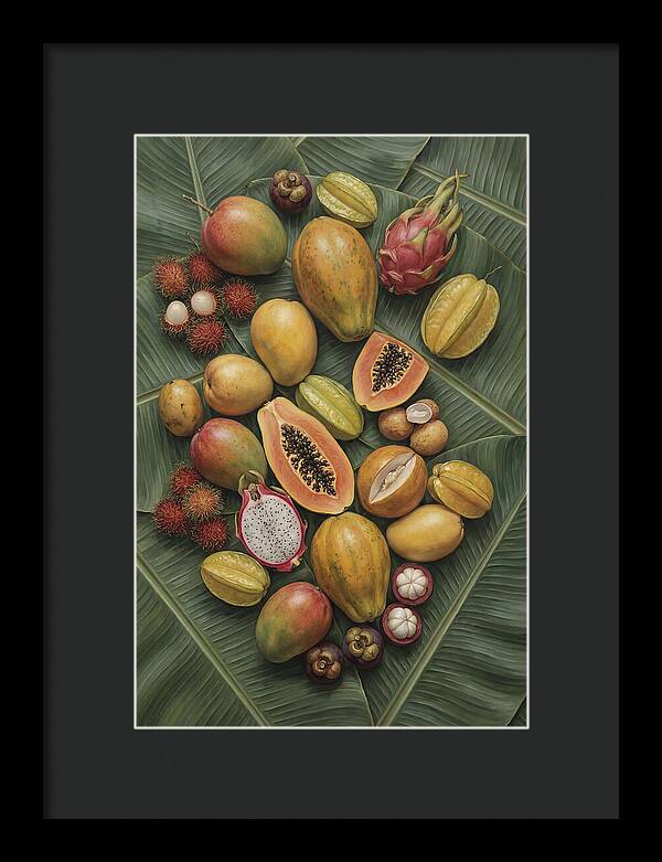 Exotic Tropical Fruit Medley
