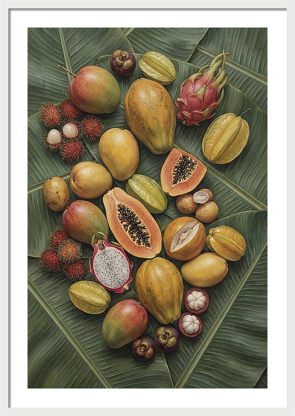 Exotic Tropical Fruit Medley