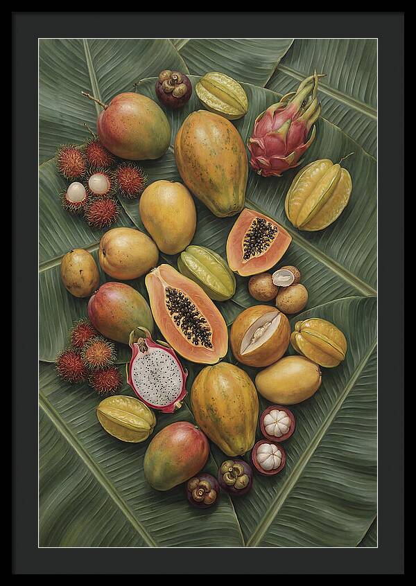 Exotic Tropical Fruit Medley