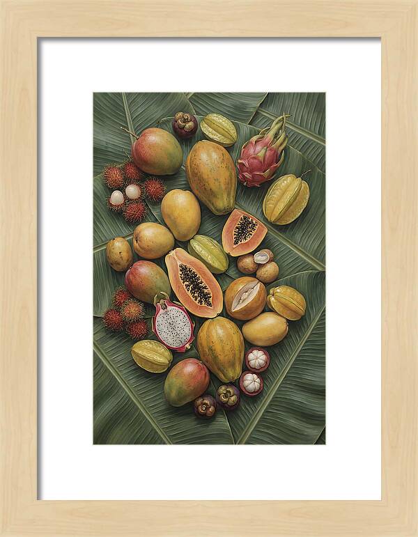 Exotic Tropical Fruit Medley