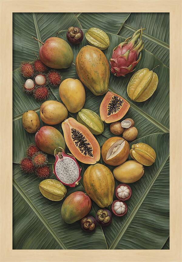 Exotic Tropical Fruit Medley