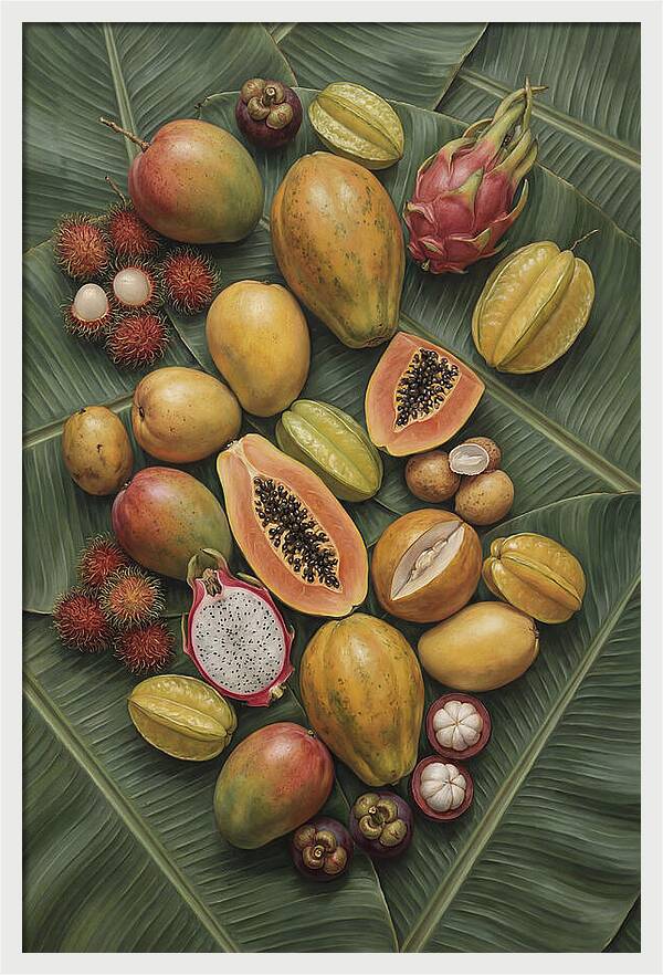 Exotic Tropical Fruit Medley