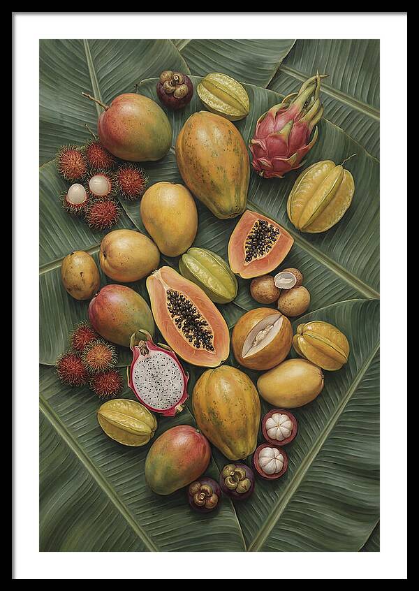 Exotic Tropical Fruit Medley