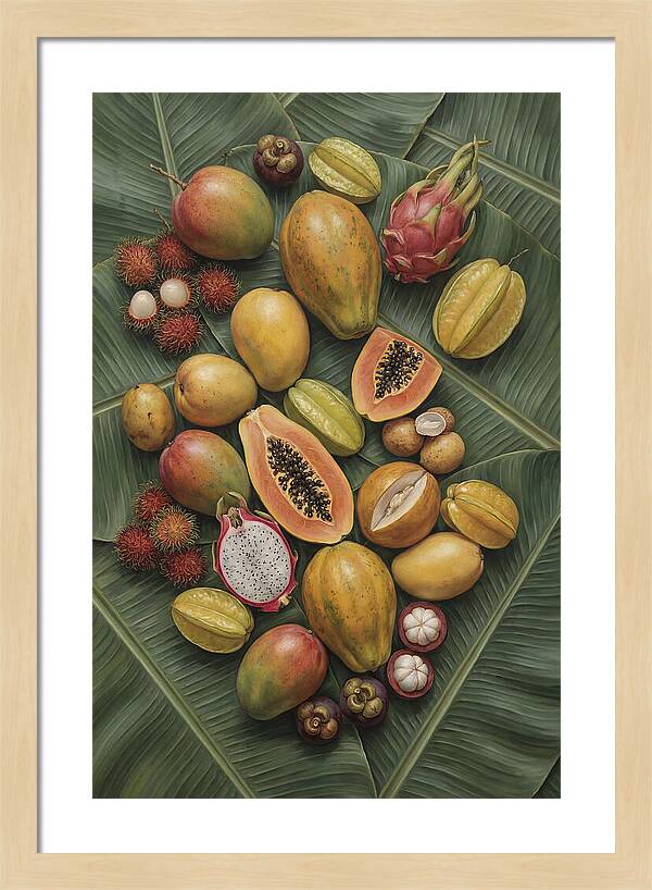 Exotic Tropical Fruit Medley