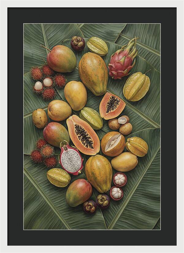 Exotic Tropical Fruit Medley