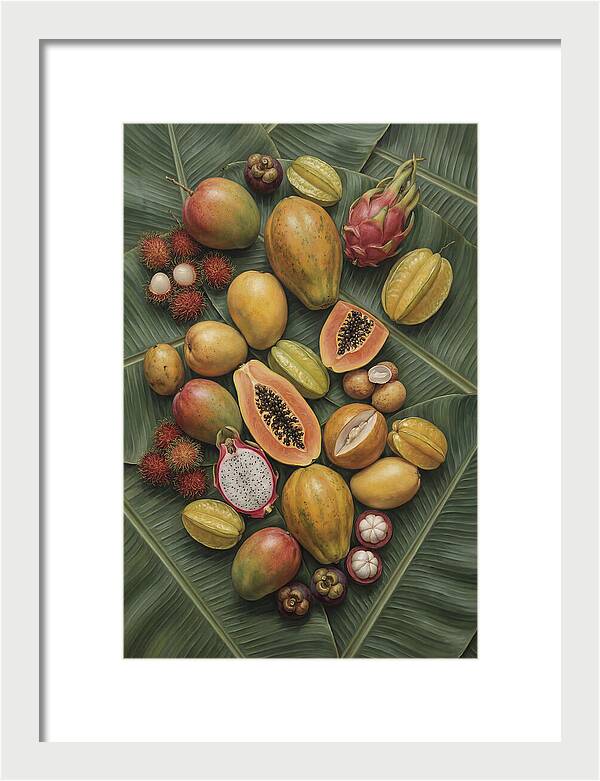 Exotic Tropical Fruit Medley