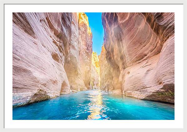 Exploring The Depths Of Zion Narrows