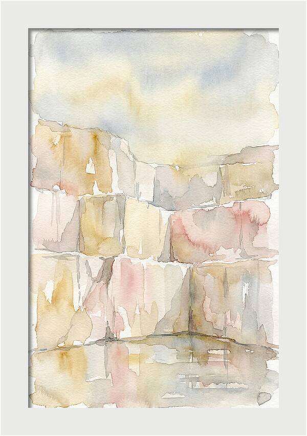 Exposed Layers Of Marble