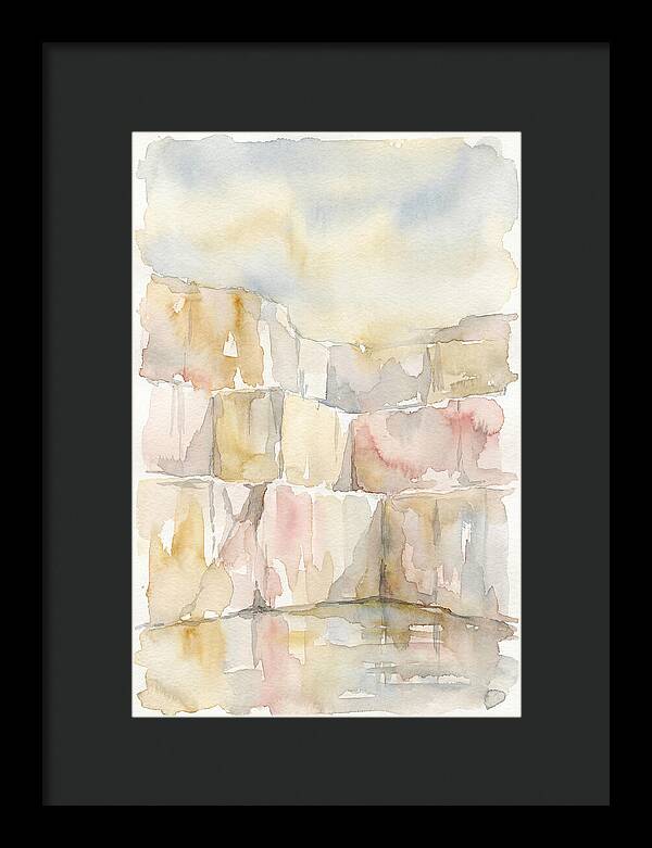 Exposed Layers Of Marble