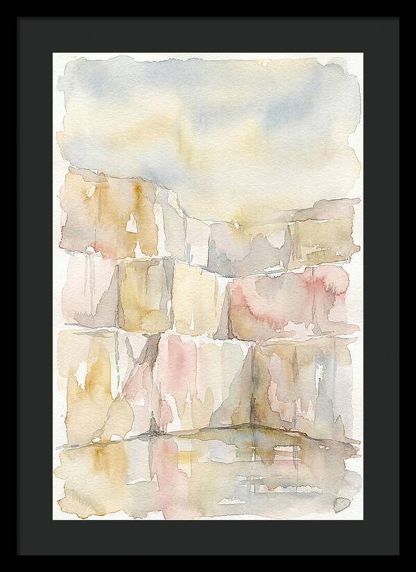 Exposed Layers Of Marble