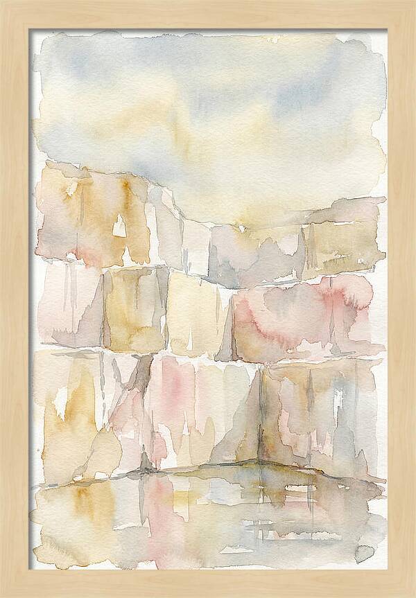 Exposed Layers Of Marble