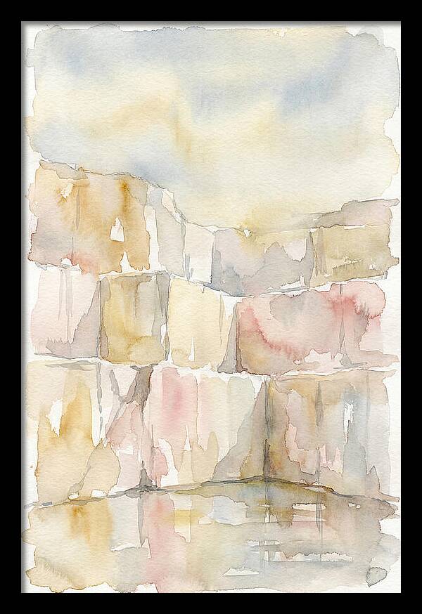 Exposed Layers Of Marble