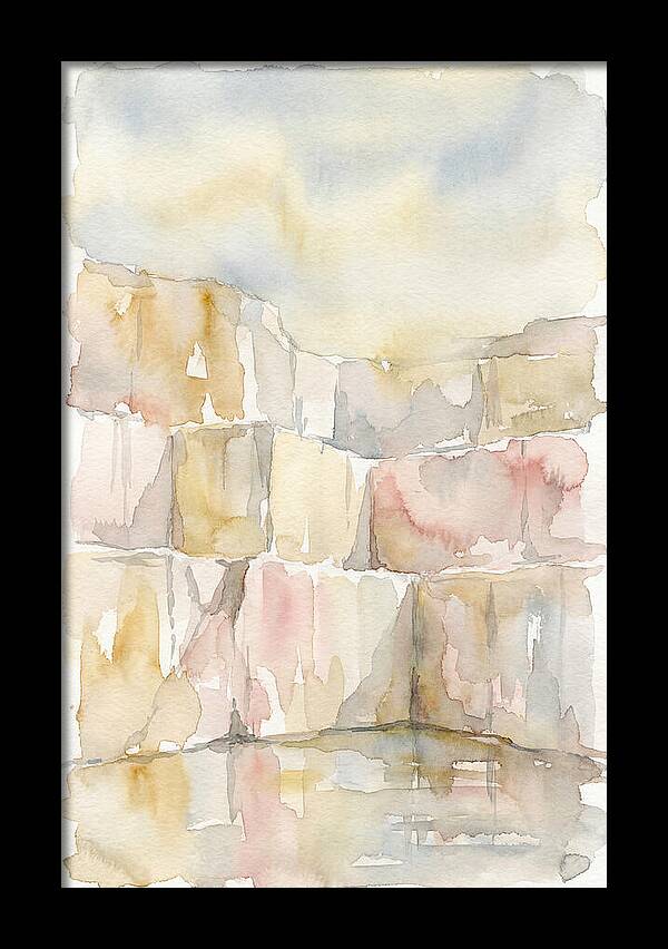 Exposed Layers Of Marble