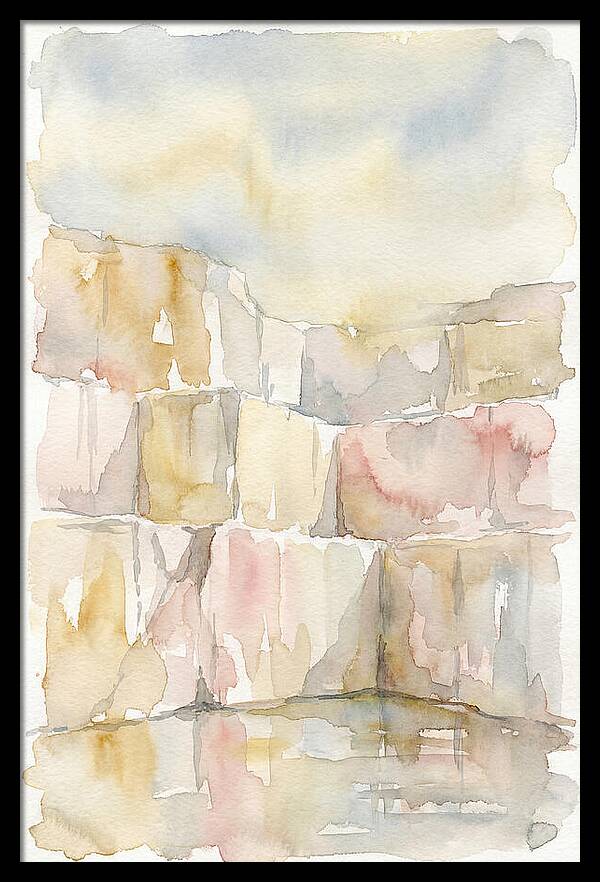 Exposed Layers Of Marble