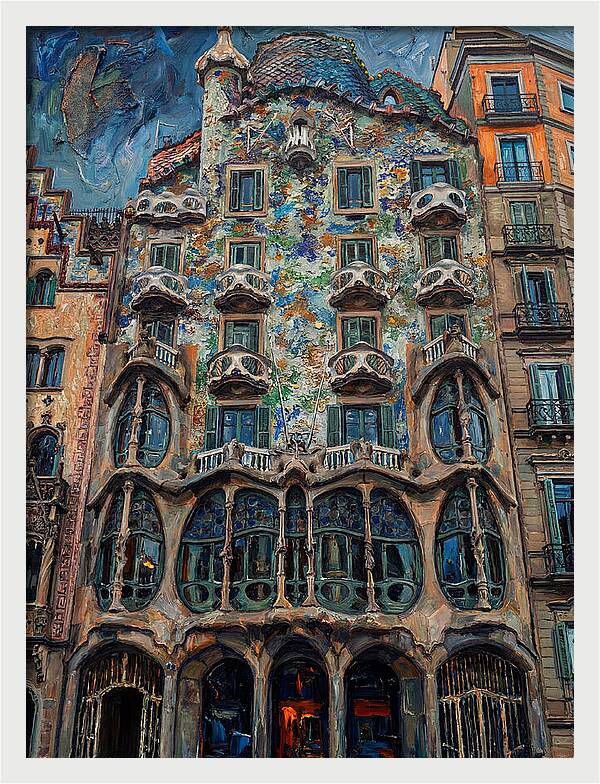 Expressionist Building Facade