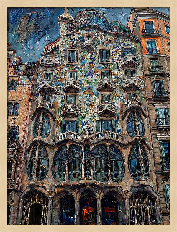 Expressionist Building Facade
