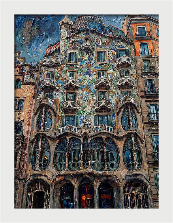 Expressionist Building Facade