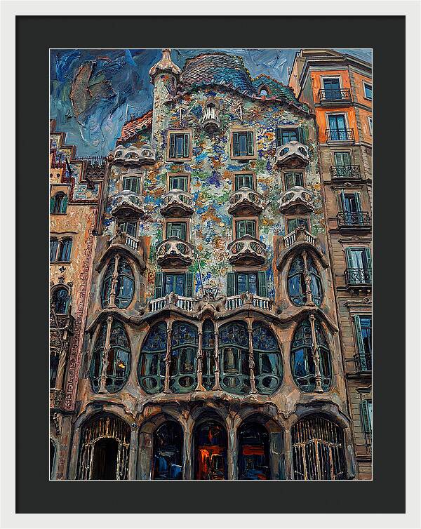 Expressionist Building Facade