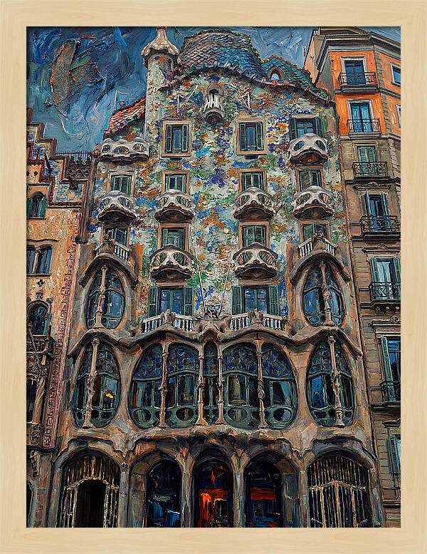 Expressionist Building Facade