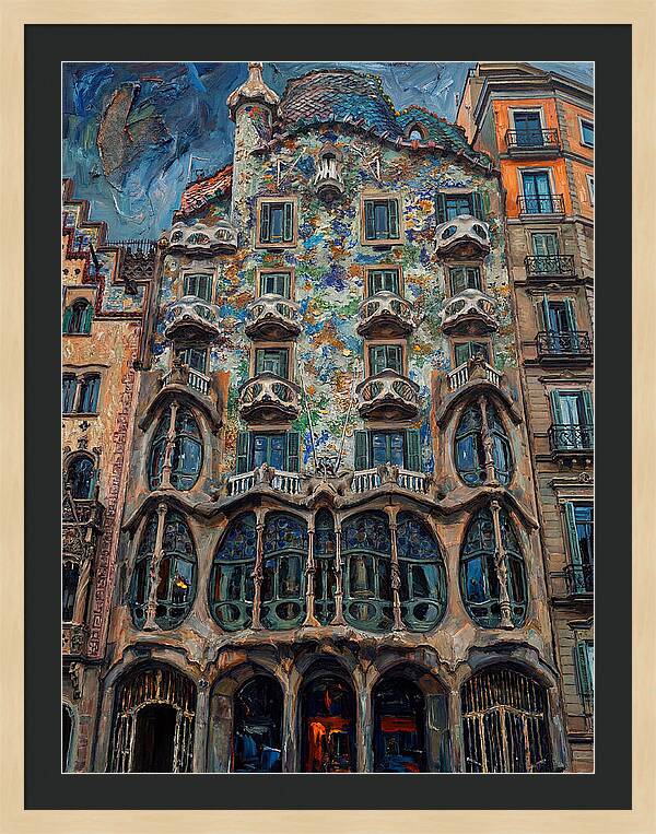 Expressionist Building Facade