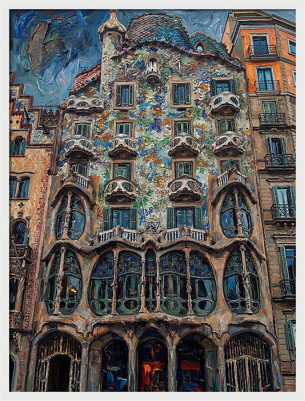 Expressionist Building Facade