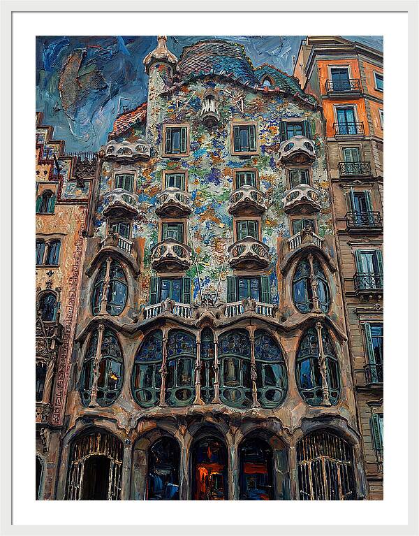 Expressionist Building Facade