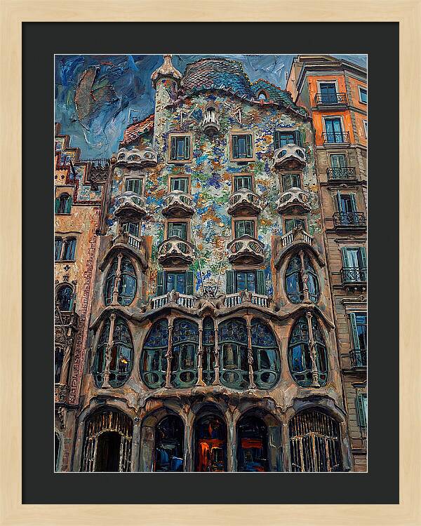 Expressionist Building Facade