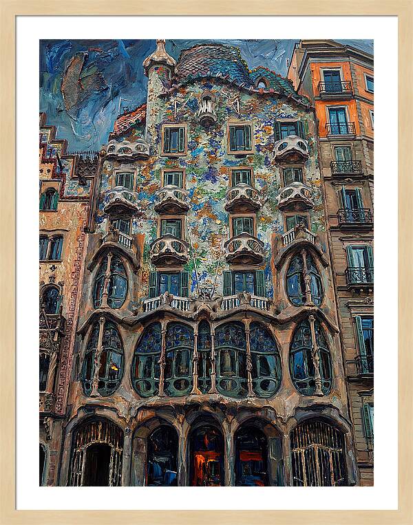 Expressionist Building Facade
