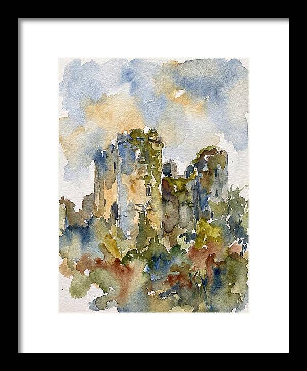 Faded Grandeur Of Castle Ruins