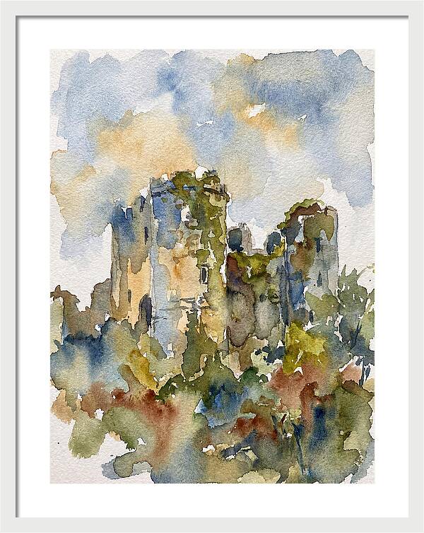 Faded Grandeur Of Castle Ruins