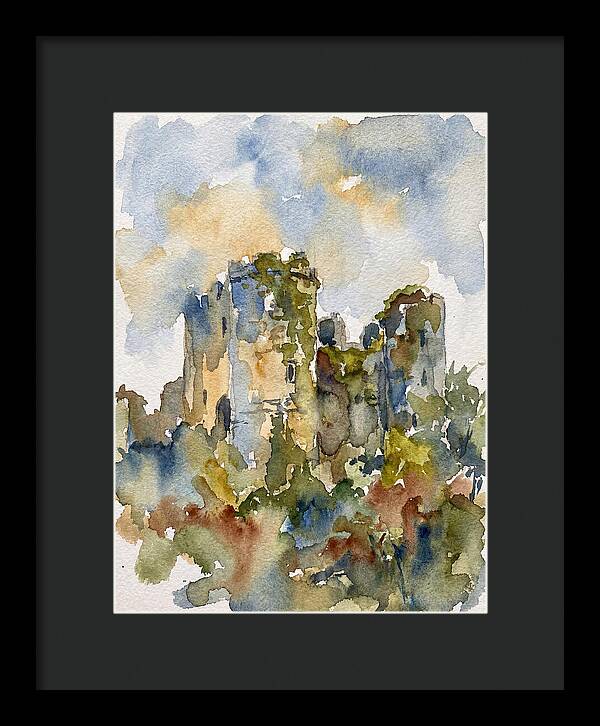 Faded Grandeur Of Castle Ruins