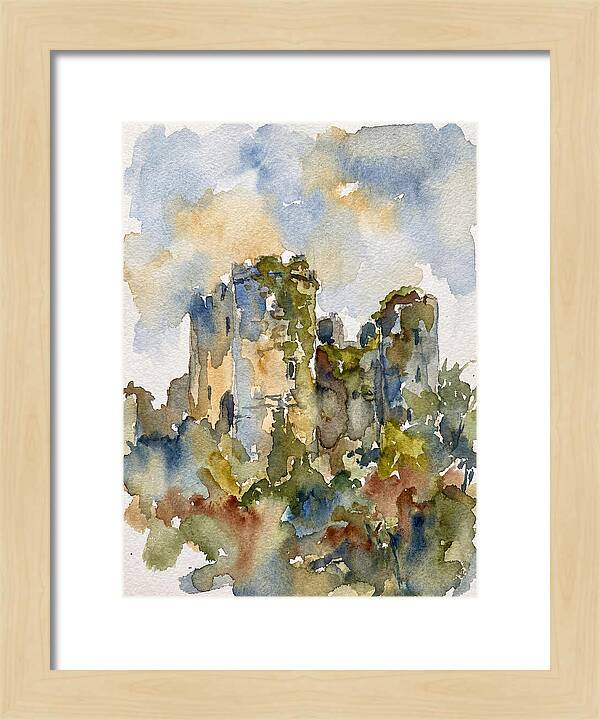 Faded Grandeur Of Castle Ruins