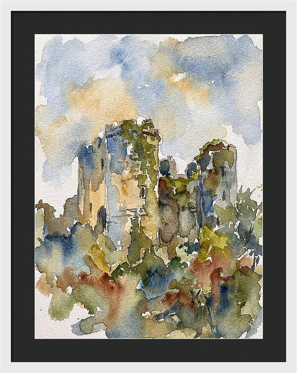 Faded Grandeur Of Castle Ruins