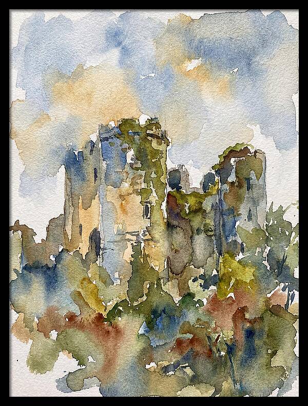 Faded Grandeur Of Castle Ruins