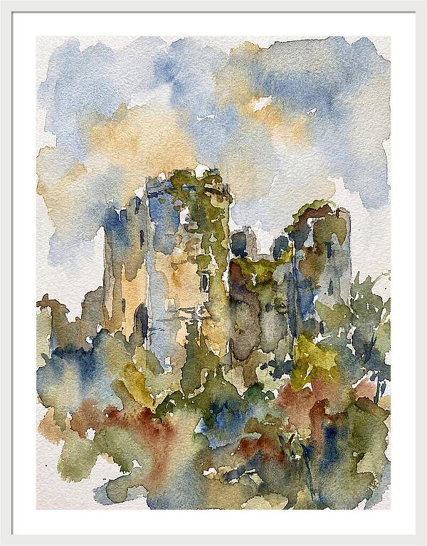 Faded Grandeur Of Castle Ruins