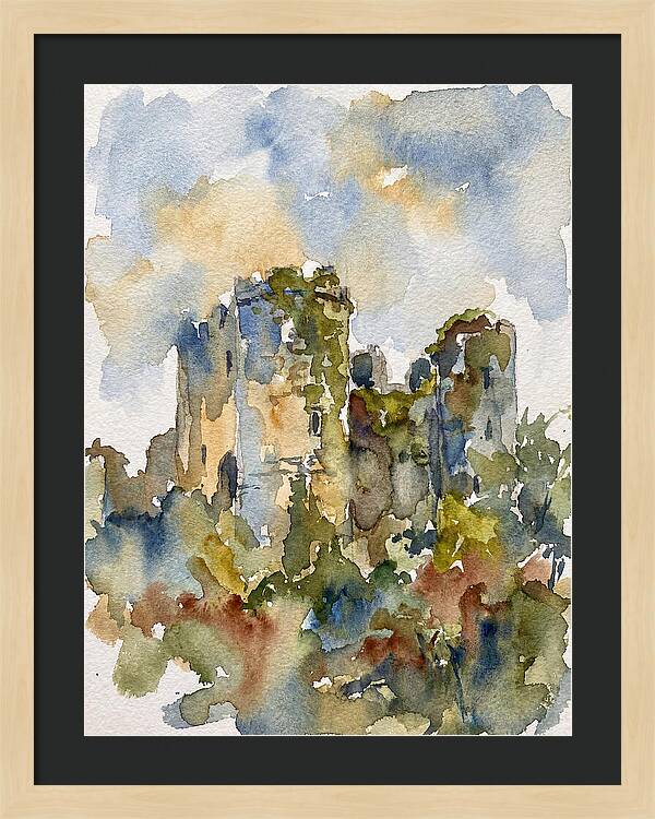Faded Grandeur Of Castle Ruins