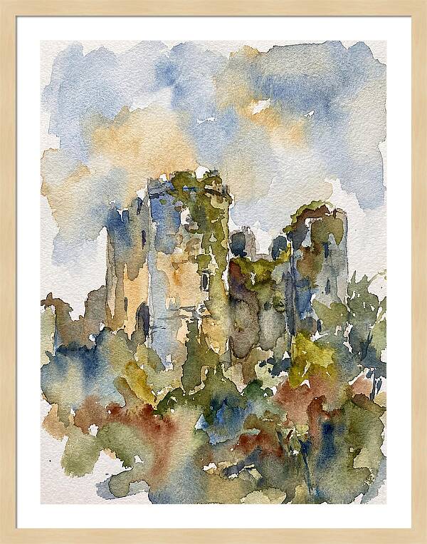 Faded Grandeur Of Castle Ruins