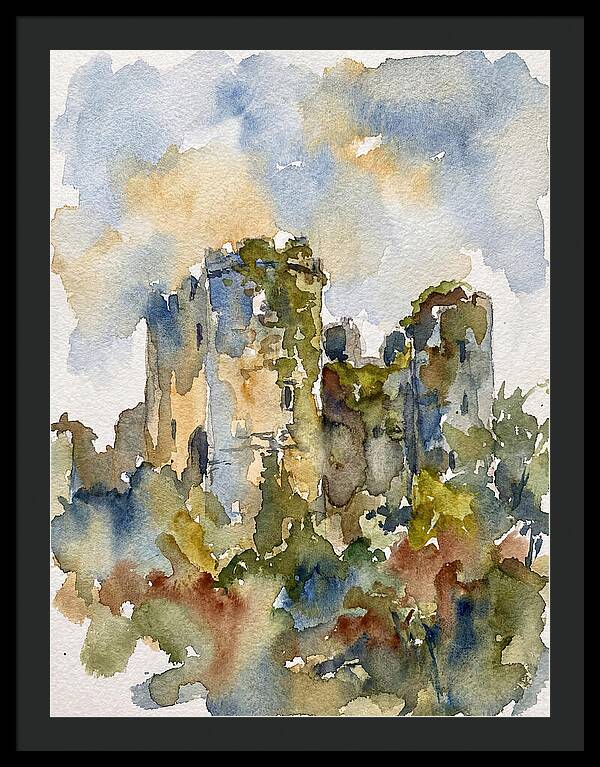 Faded Grandeur Of Castle Ruins