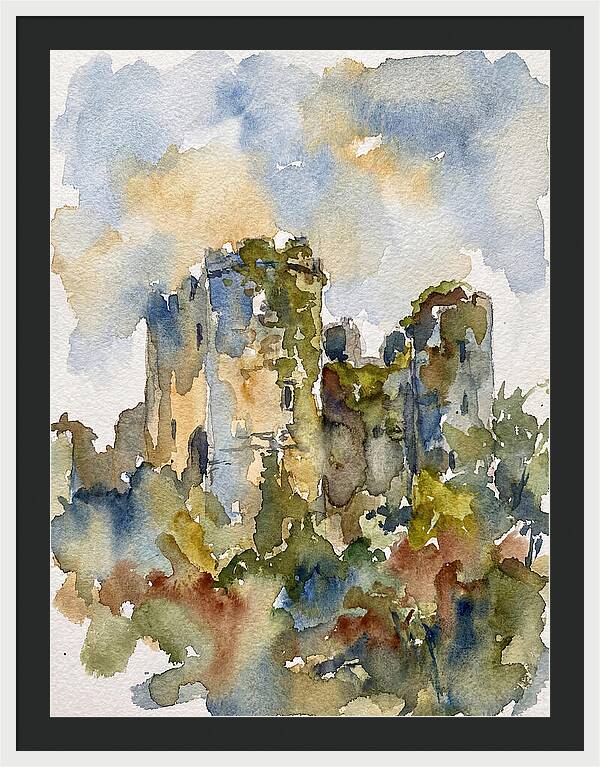 Faded Grandeur Of Castle Ruins