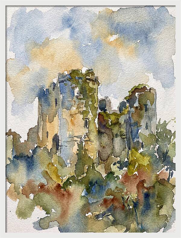 Faded Grandeur Of Castle Ruins
