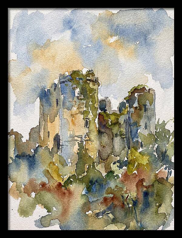 Faded Grandeur Of Castle Ruins