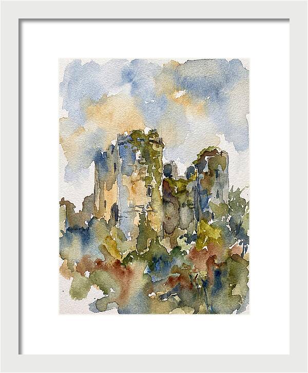Faded Grandeur Of Castle Ruins