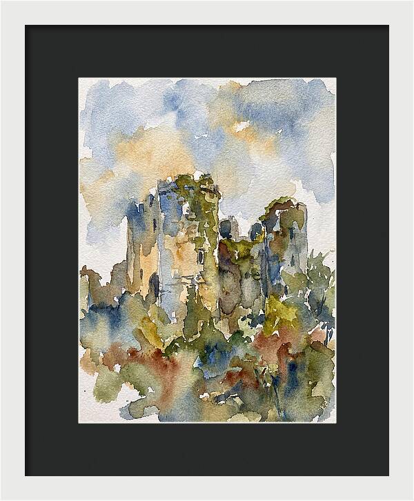 Faded Grandeur Of Castle Ruins