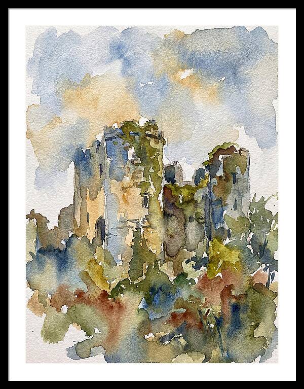 Faded Grandeur Of Castle Ruins