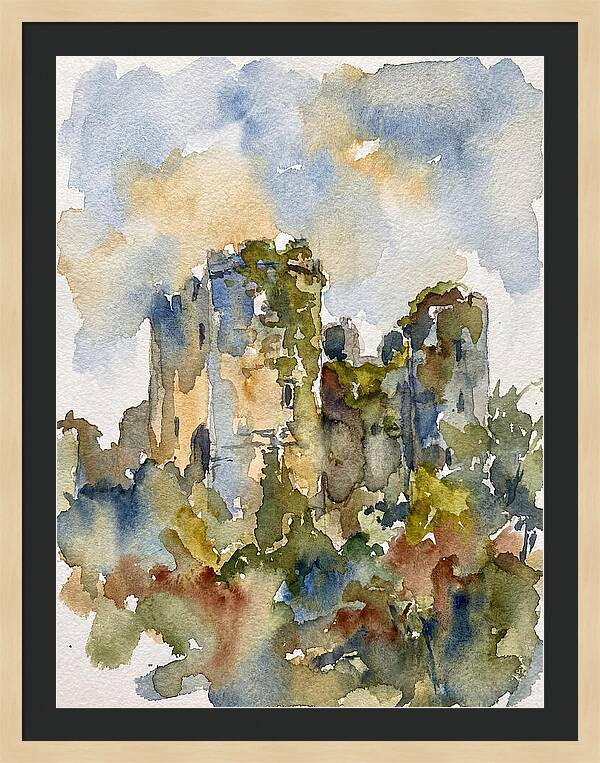 Faded Grandeur Of Castle Ruins