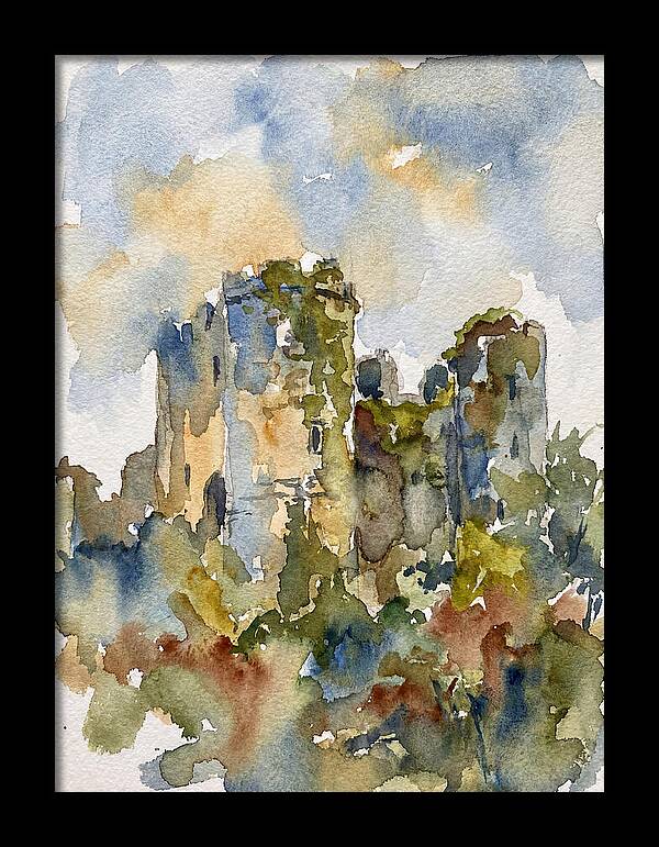 Faded Grandeur Of Castle Ruins