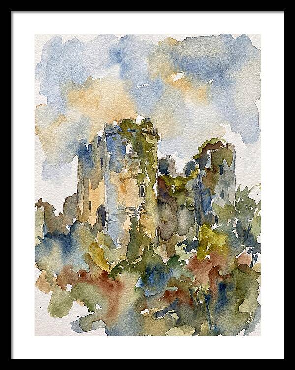 Faded Grandeur Of Castle Ruins
