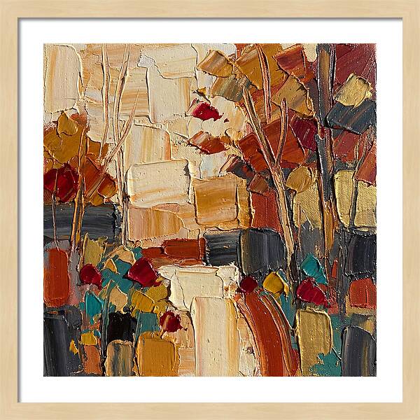 Fall Foliage In Vibrant Hues
