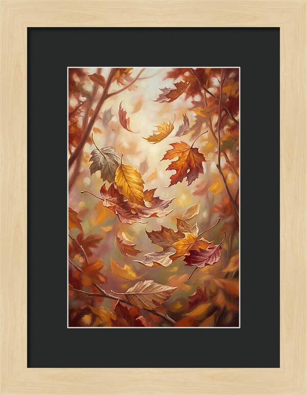 Falling Leaves In A Gentle Breeze